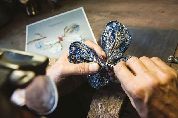 پروانه های آراسته به جواهرات سیندی چائو (Cindy Chao) آثار واقعی هنری هستند